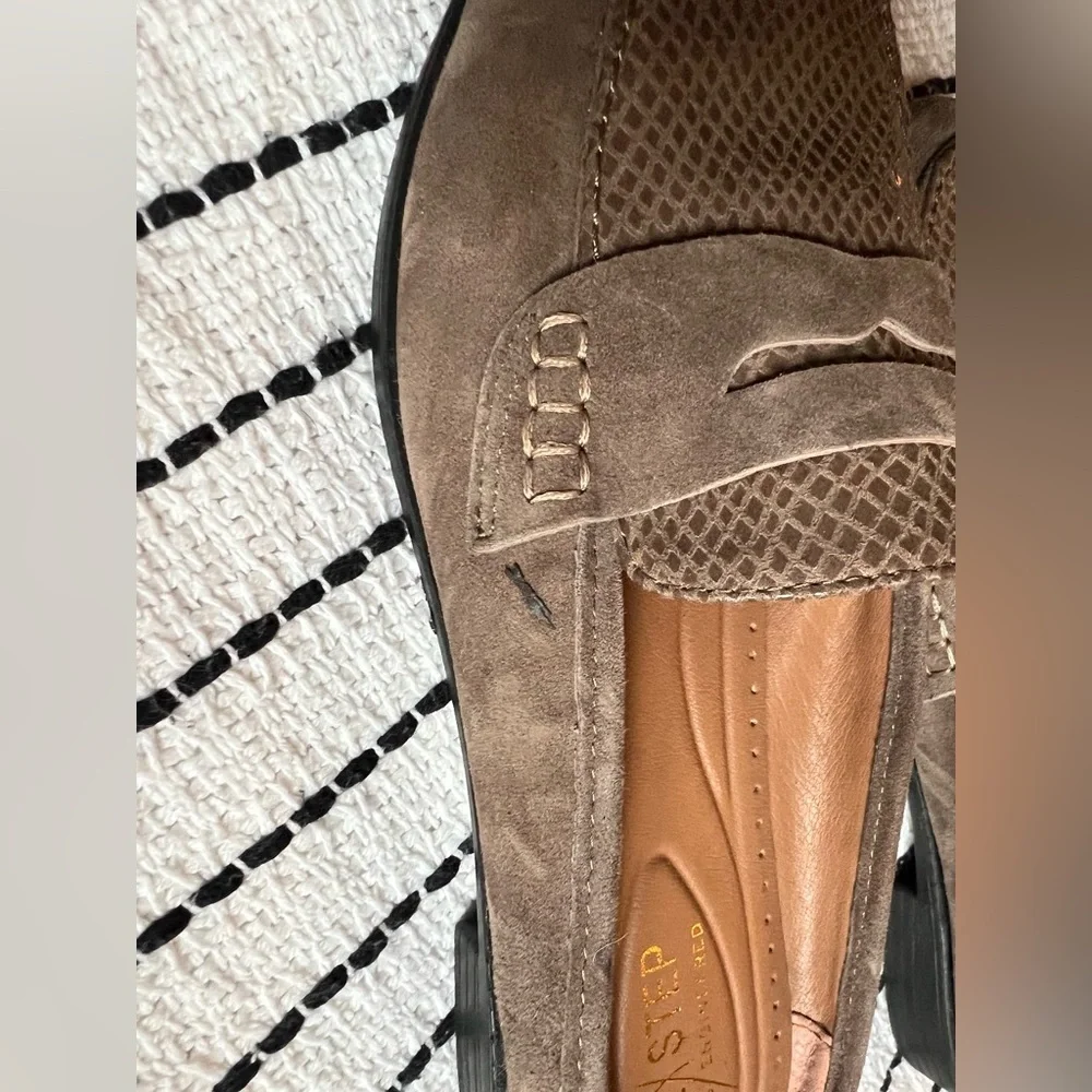 Bass Flex step Nicole Leather Mule / Loafers, size 8 - Picture 10 of 11